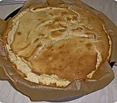Quark - Tahin - Koriander Kuchen (Bild)