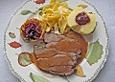 Wildschweinbraten aus der Keule