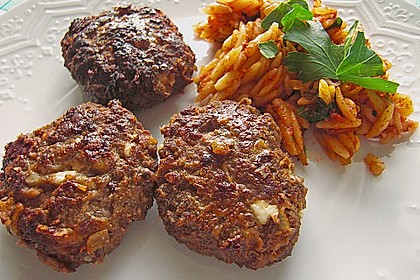 botos Bifteki mit griechischem Tomatenreis 2