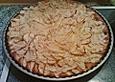 Apfeltarte mit Mandelguss