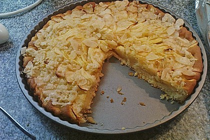 Apfeltarte mit Mandelguss 1