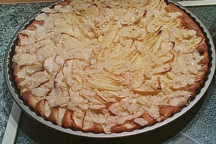 Apfeltarte mit Mandelguss 2