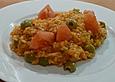 Tomatenrisotto mit Oliven