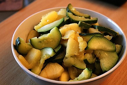 Apfel - Zucchinigem&uuml;se
