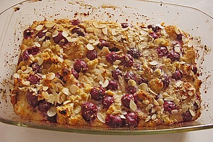 Kuchen - Sauerkirsch - Auflauf 1