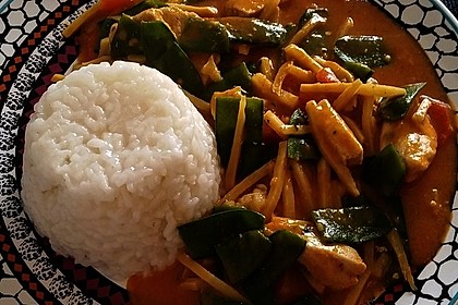 Thai Curry Erdnuss - Kokos - Hühnchen 37