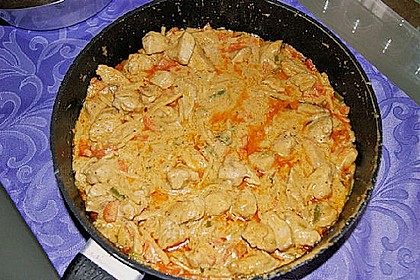 Thai Curry Erdnuss - Kokos - Hühnchen 62