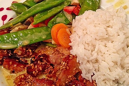 Thai Curry Erdnuss - Kokos - Hühnchen 16