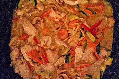 Thai Curry Erdnuss - Kokos - Hühnchen 64