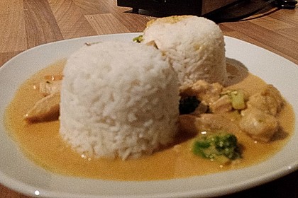 Thai Curry Erdnuss - Kokos - Hühnchen 60