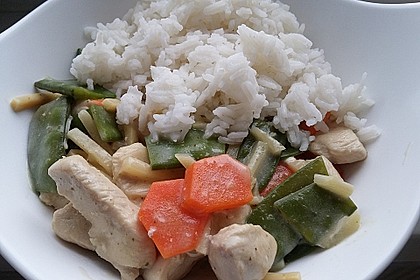 Thai Curry Erdnuss - Kokos - Hühnchen 42