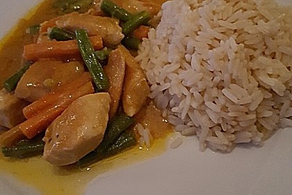 Thai Curry Erdnuss - Kokos - Hühnchen 40
