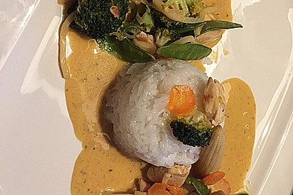 Thai Curry Erdnuss - Kokos - Hühnchen 23