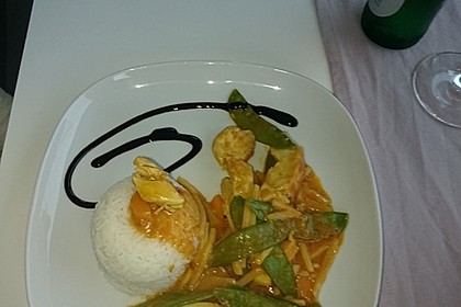 Thai Curry Erdnuss - Kokos - Hühnchen 44