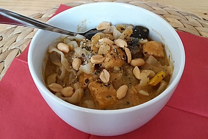 Thai Curry Erdnuss - Kokos - Hühnchen 39