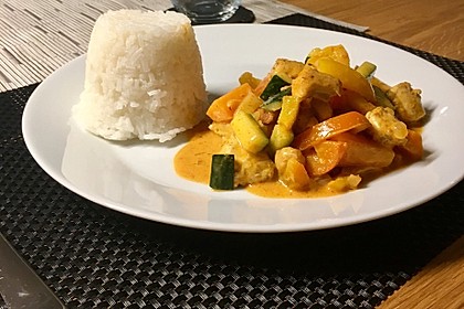 Thai Curry Erdnuss - Kokos - Hühnchen 25