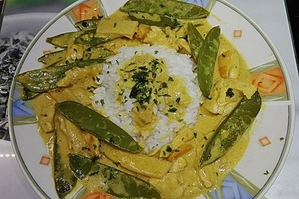 Thai Curry Erdnuss - Kokos - Hühnchen 54