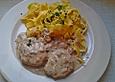 Schweinemedaillons in Pfefferrahmsauce