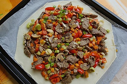 Fleisch - Gem&uuml;se - Pie