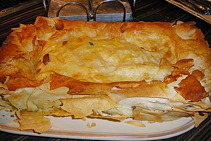 Orientalische Pastete mit Spinat und Schafskäse 2