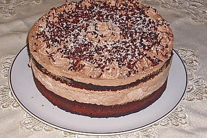 Schoko - K&auml;sesahne Torte 4