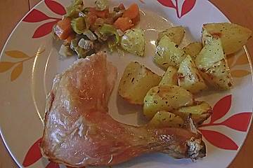 Hähnchen im Römertopf