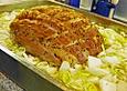 Bayrischer Krustenbraten mit Dunkelbierso&szlig;e und Semmelkn&ouml;deln