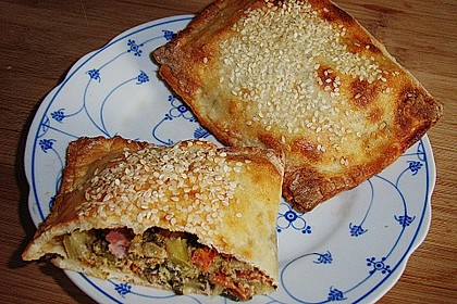 Brokkoli - Quarktaschen mit Frischk&auml;se 9