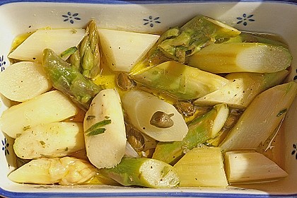 Einfacher Spargelsalat
