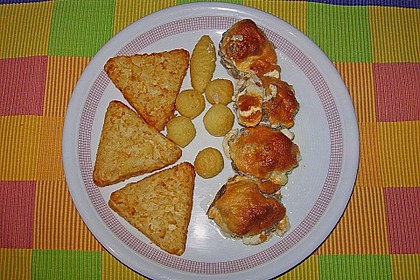 Hackfleischb&auml;llchen aus dem Ofen mit Joghurt - Sauce 2