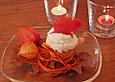 Apfel - Marzipan - Cupcakes mit Zimtsahne