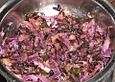 Apfelrotkohl