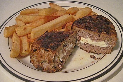 Bifteki mit Schafskäse 5