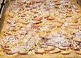 Apfel - Eierlik&ouml;r - Kuchen vom Blech