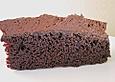 Schokoladenkuchen mit cremiger Ganache