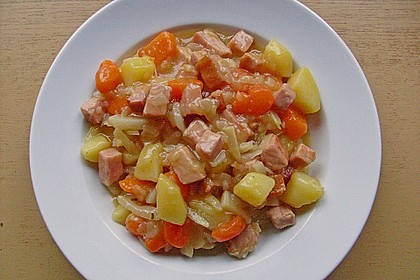 Wei&szlig;kohl - Eintopf mit Kasseler 1