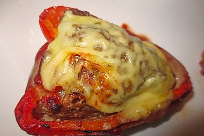 Würzige gefüllte Paprika 4