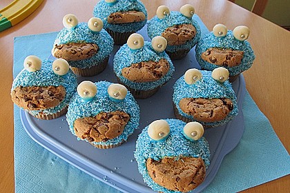 Krümelmonster Muffins 100