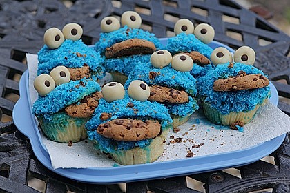 Krümelmonster Muffins 32
