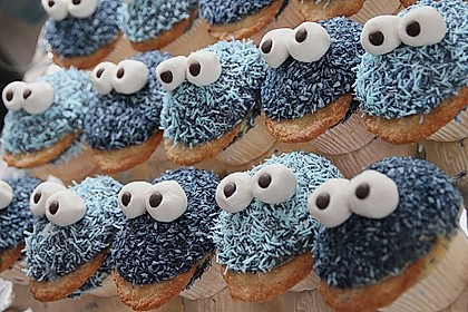 Krümelmonster Muffins 10