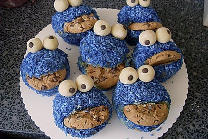 Krümelmonster Muffins 36