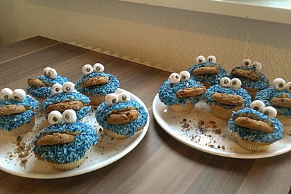 Krümelmonster Muffins 90