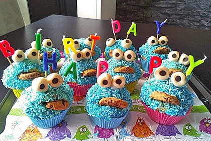 Krümelmonster Muffins 20
