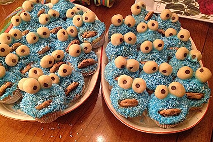 Krümelmonster Muffins 18