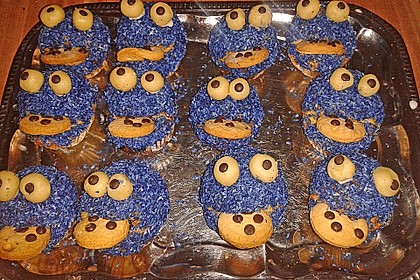 Krümelmonster Muffins 48