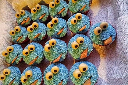 Krümelmonster Muffins 50