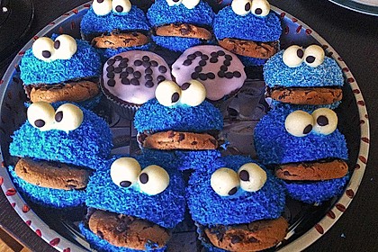 Krümelmonster Muffins 55