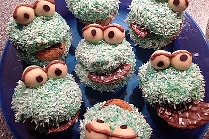 Krümelmonster Muffins 30