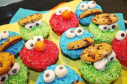 Krümelmonster Muffins 6
