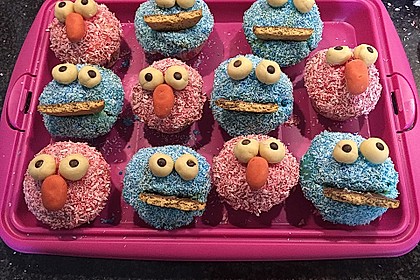 Krümelmonster Muffins 16
